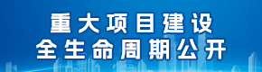 重大建设项目全生命周期公开